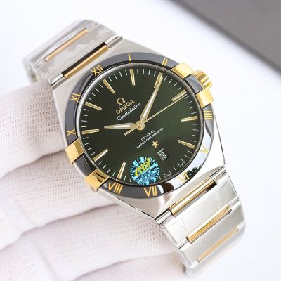 Omega 5th Constellation 41MM 8900 Movement 316L Steel Men Mechanical Watch